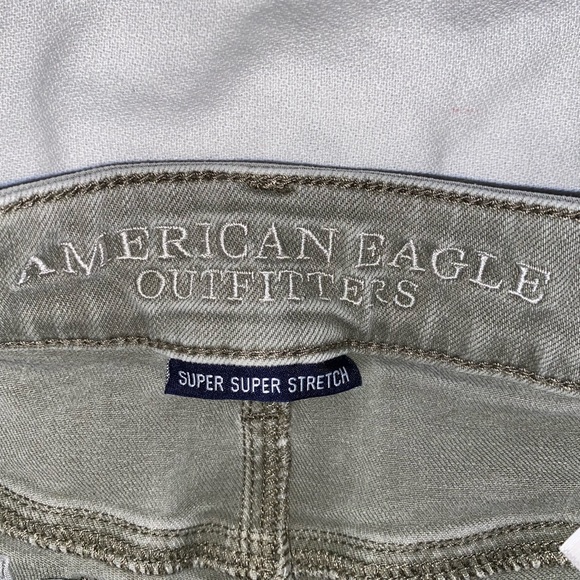 Olive Green American Eagle Shorts - Picture 3 of 3